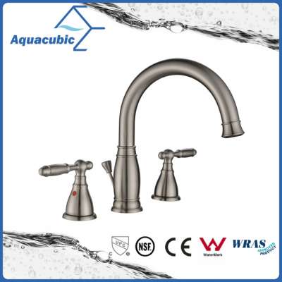 Popular Nickel Brush Bathroom Wash Basin Faucet (AF4710-6BN)