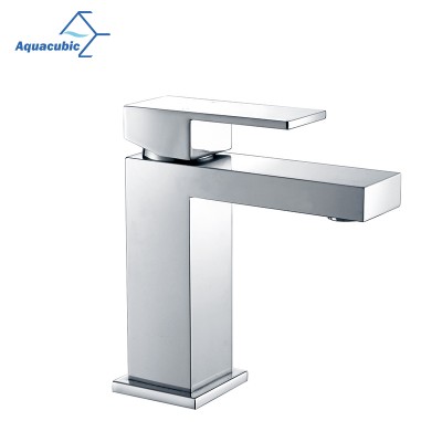 Aquacubic New Design High Body CUPC Certified Lavatory Basin Faucet